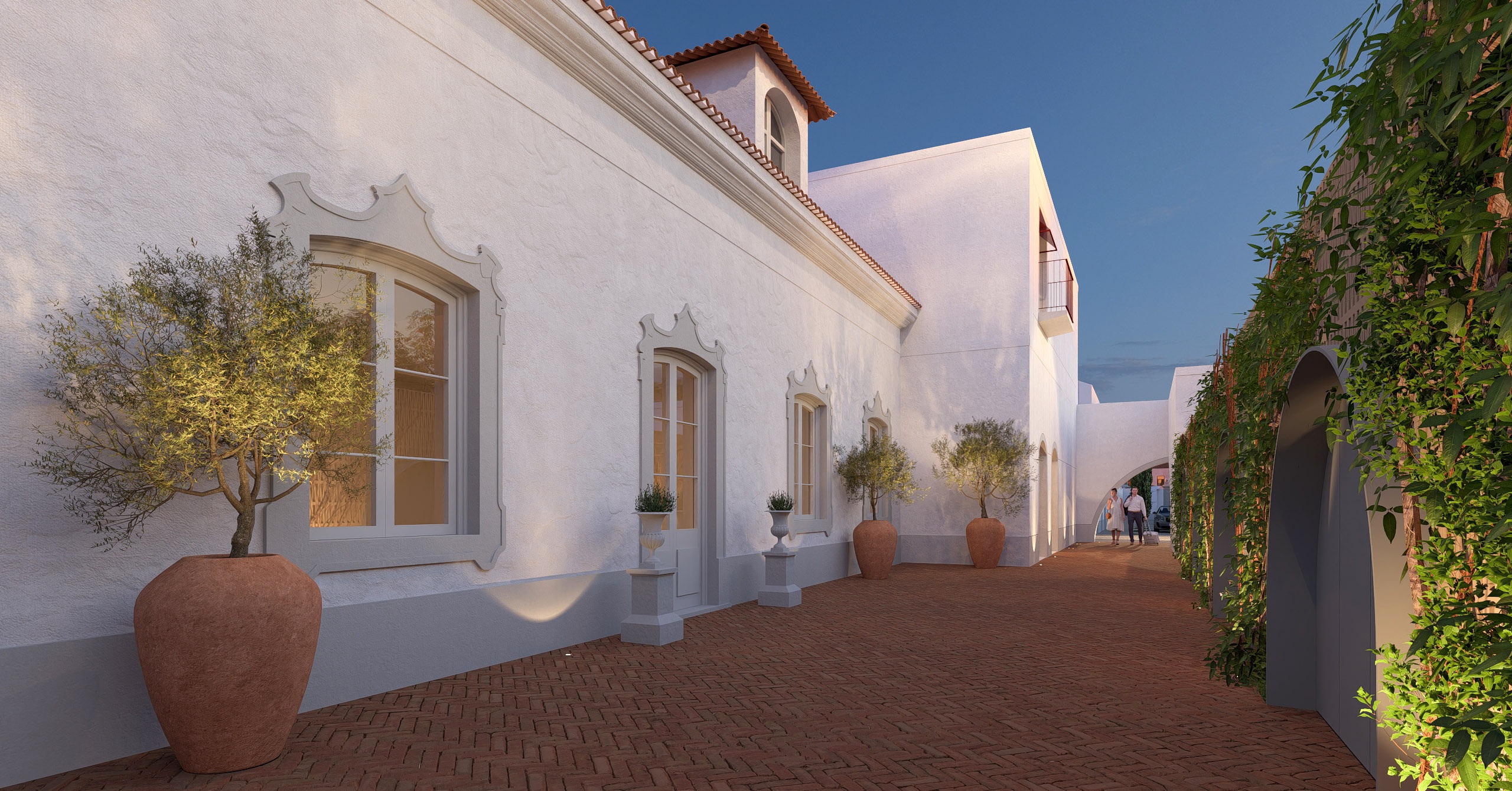 Proposed restored heritage walkway